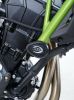 Aero padací chrániče R&G Racing pro motocykly Kawasaki Z650 Ninja 650 2017- černé